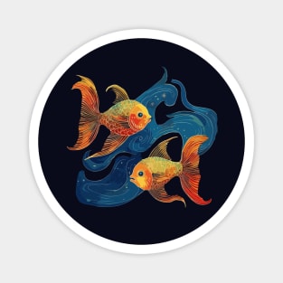 Zodiac Pisces Magnet